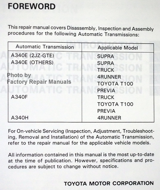 a340f repair manual